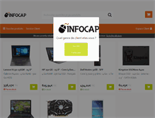 Tablet Screenshot of infocap.fr