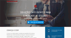 Desktop Screenshot of infocap.com.br